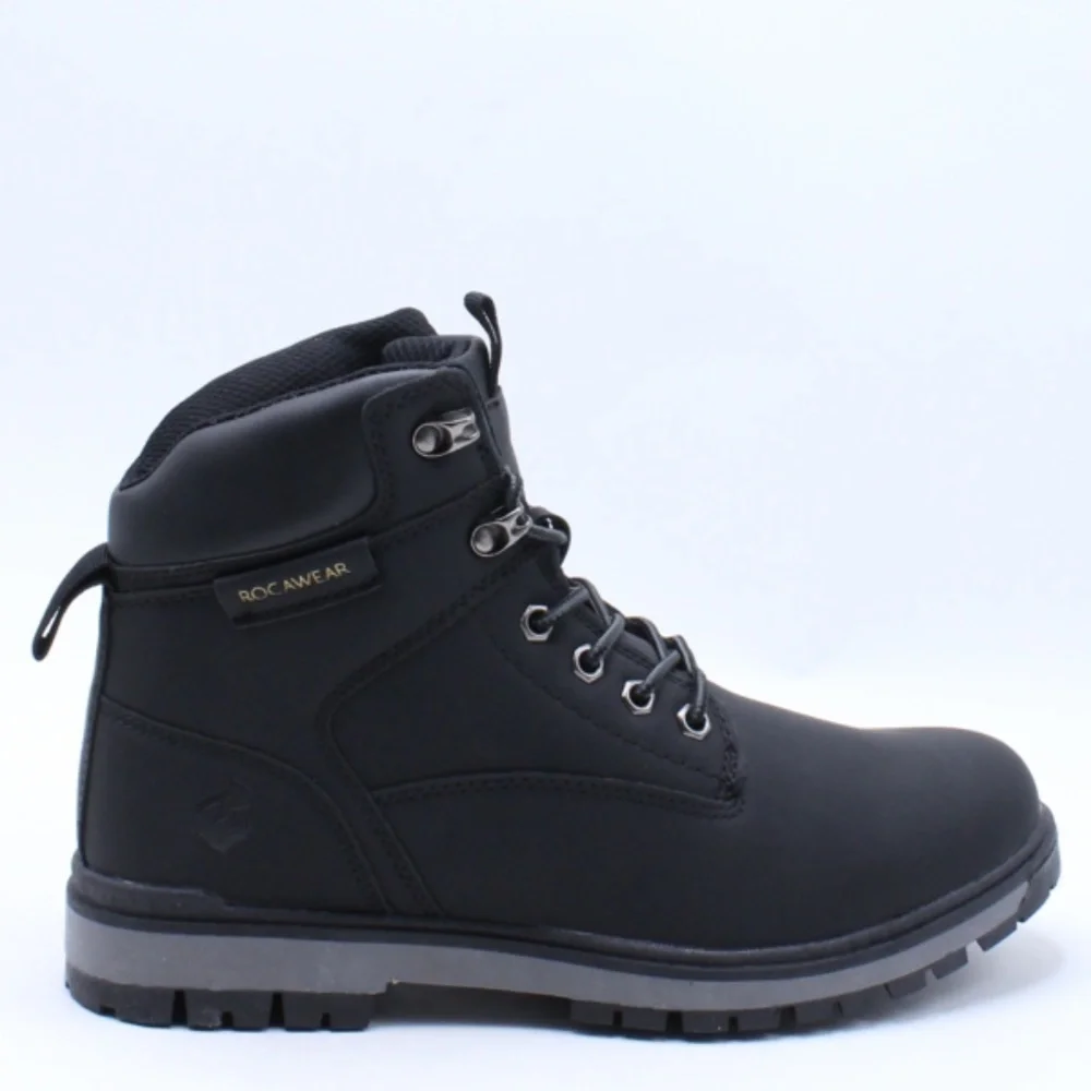 Rocawear Mens Amboy Boot Wheat, Black